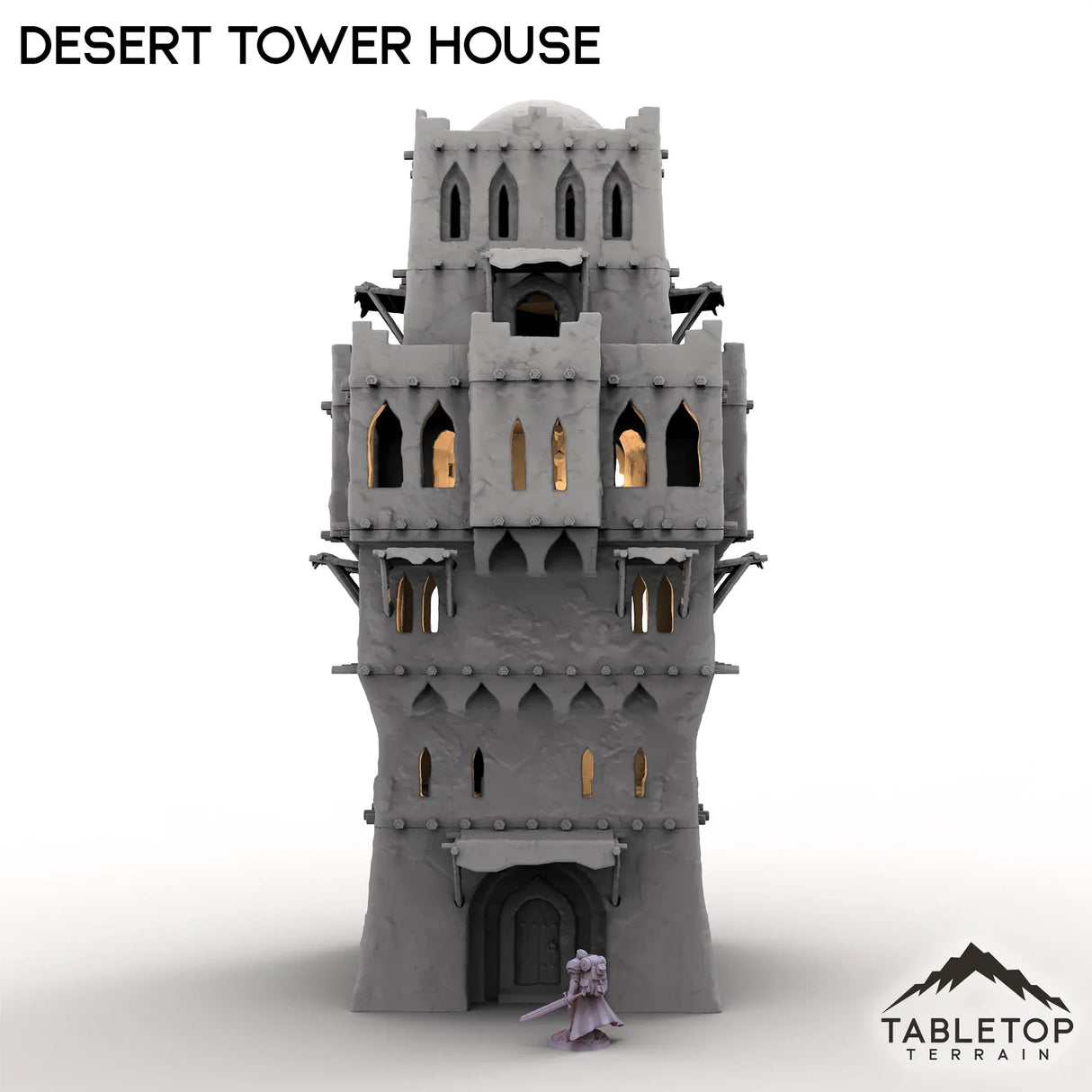 Tabletop Terrain Tower Desert Tower House