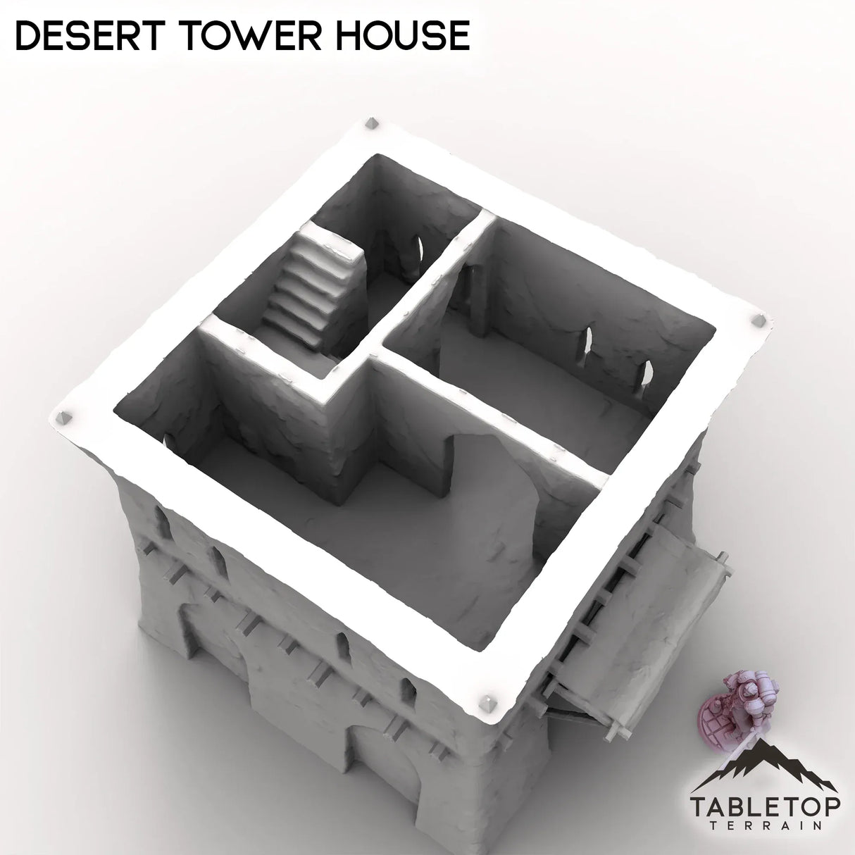 Tabletop Terrain Tower Desert Tower House