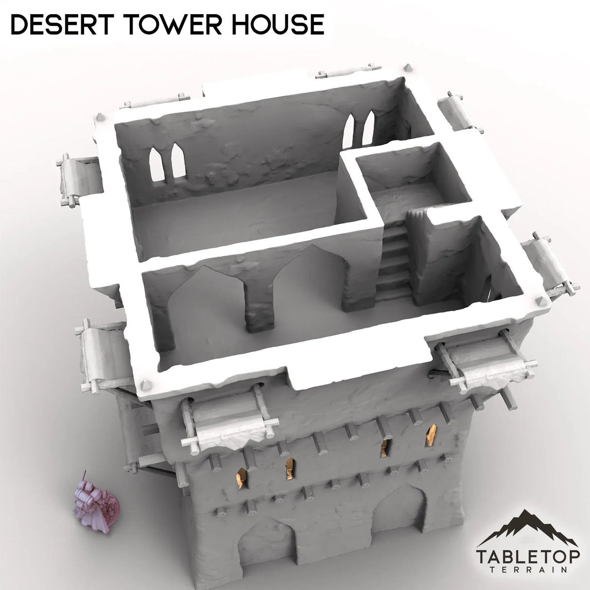 Tabletop Terrain Tower Desert Tower House