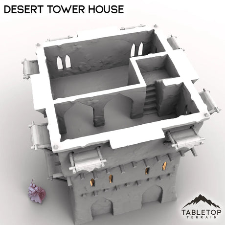 Tabletop Terrain Tower Desert Tower House