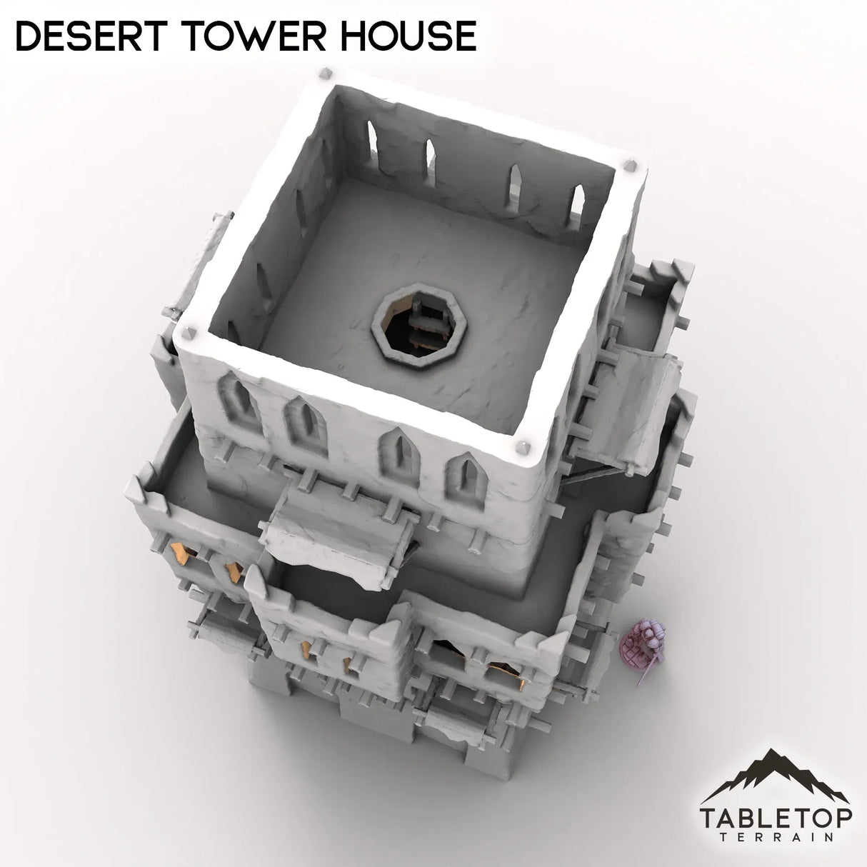 Tabletop Terrain Tower Desert Tower House
