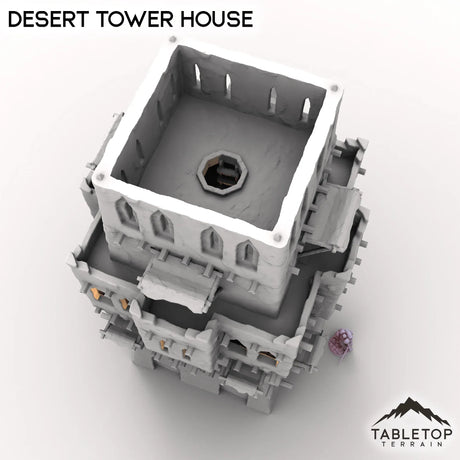Tabletop Terrain Tower Desert Tower House