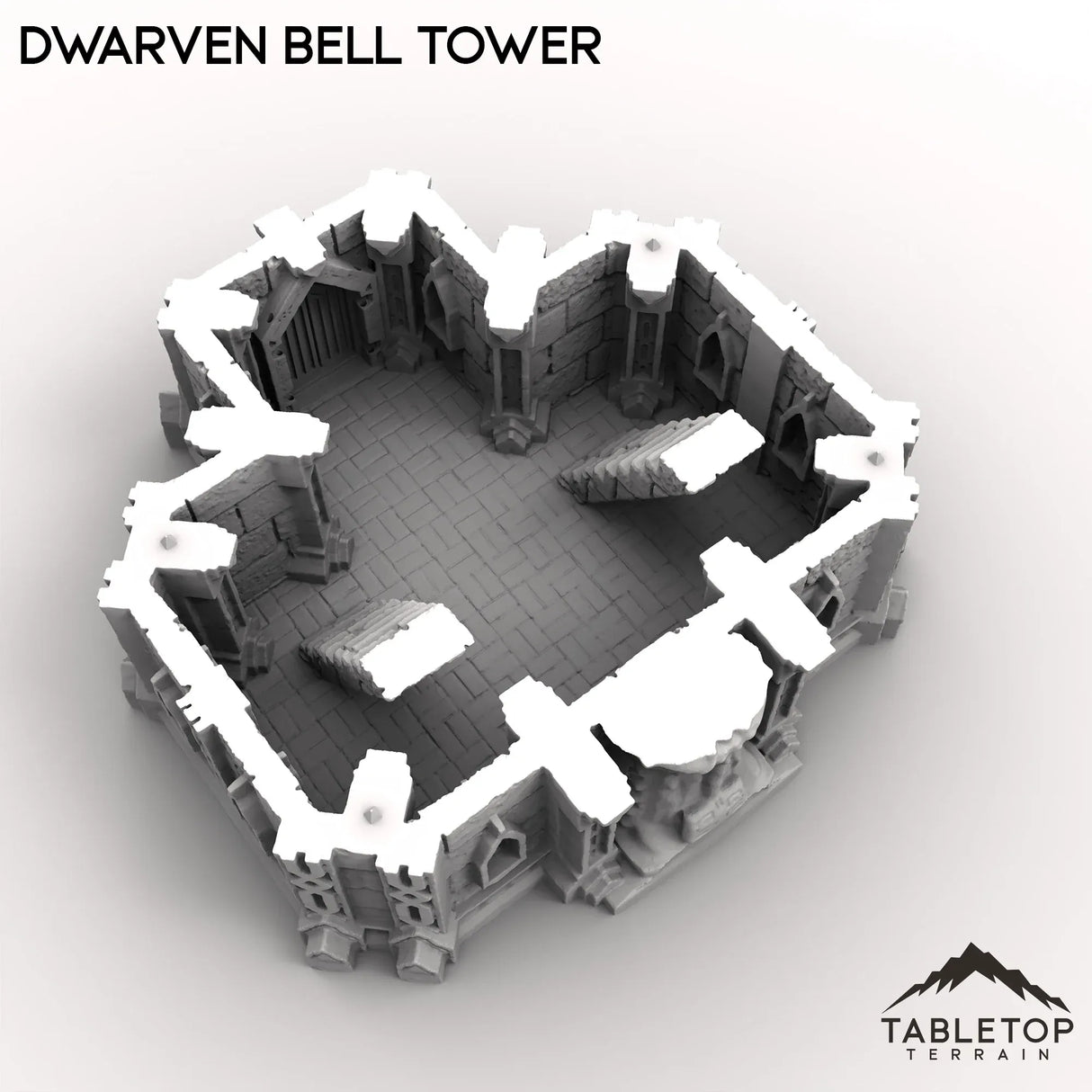 Tabletop Terrain Tower Dwarven Bell Tower
