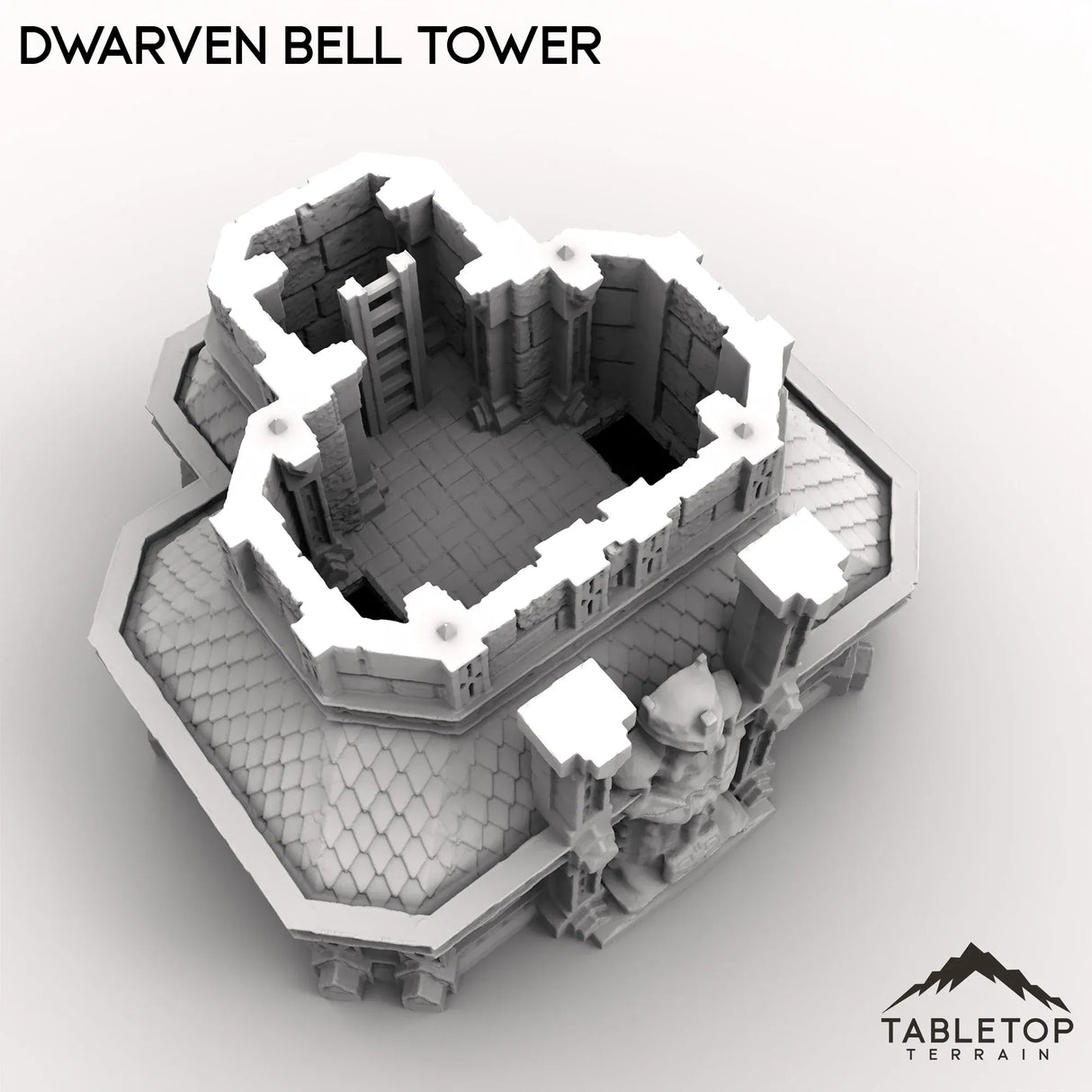 Tabletop Terrain Tower Dwarven Bell Tower