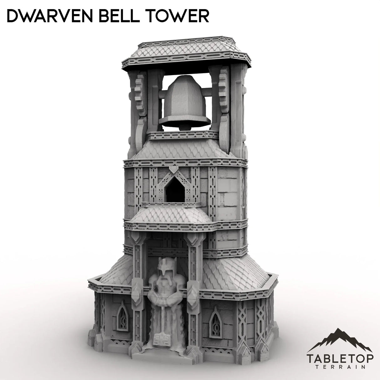 Tabletop Terrain Tower Dwarven Bell Tower