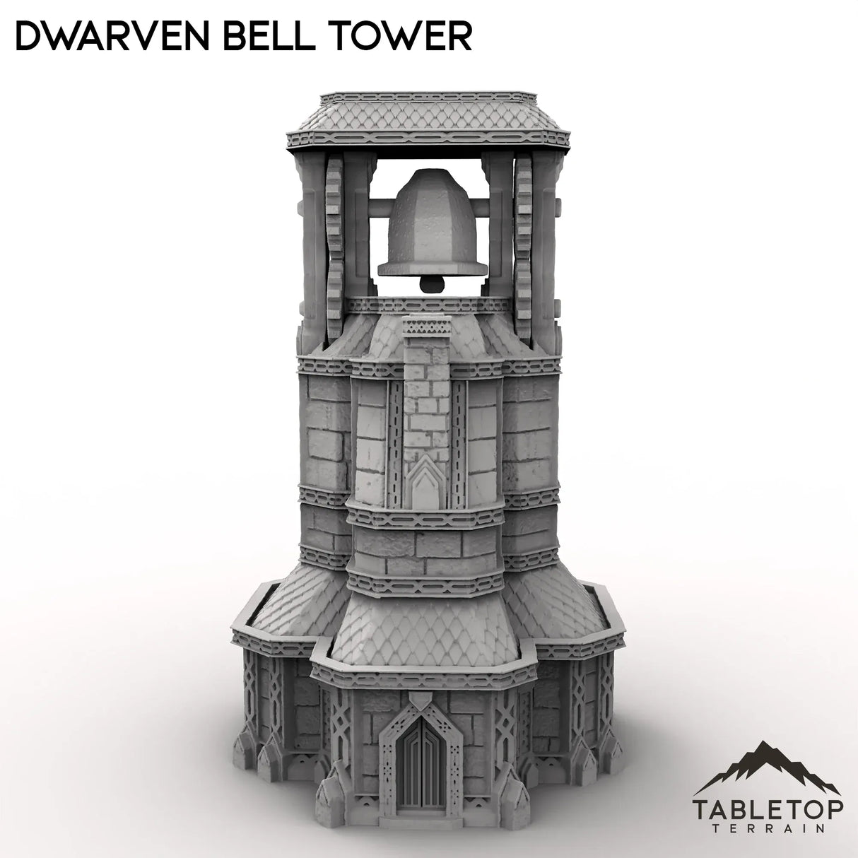 Tabletop Terrain Tower Dwarven Bell Tower