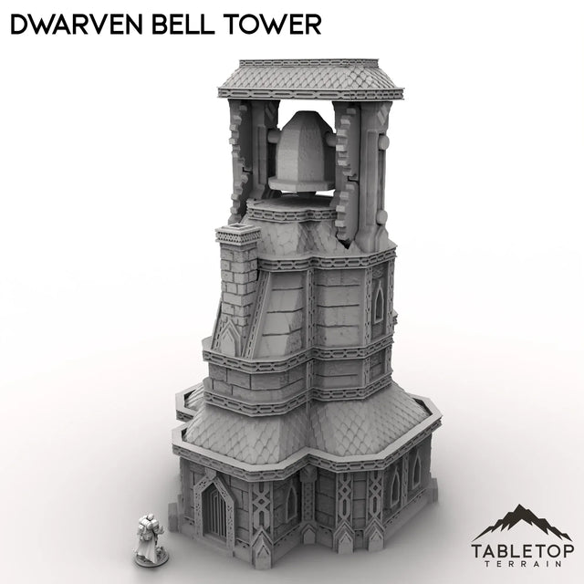 Tabletop Terrain Tower Dwarven Bell Tower