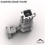 Tabletop Terrain Tower Dwarven Crane Tower