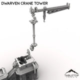 Tabletop Terrain Tower Dwarven Crane Tower
