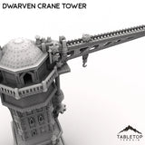 Tabletop Terrain Tower Dwarven Crane Tower