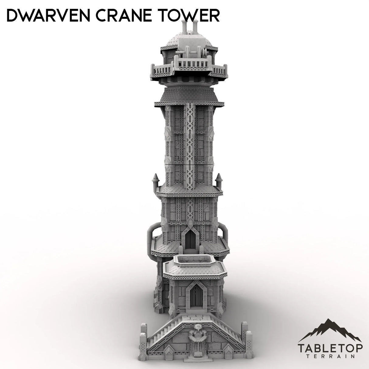 Tabletop Terrain Tower Dwarven Crane Tower