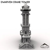 Tabletop Terrain Tower Dwarven Crane Tower