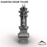 Tabletop Terrain Tower Dwarven Crane Tower