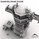 Tabletop Terrain Tower Dwarven Crane Tower