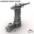 Tabletop Terrain Tower Dwarven Crane Tower