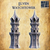 Tabletop Terrain Tower Elven Watchtower