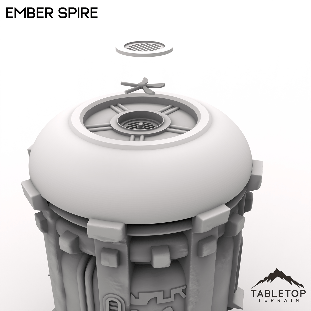 Tabletop Terrain Tower Ember Spire