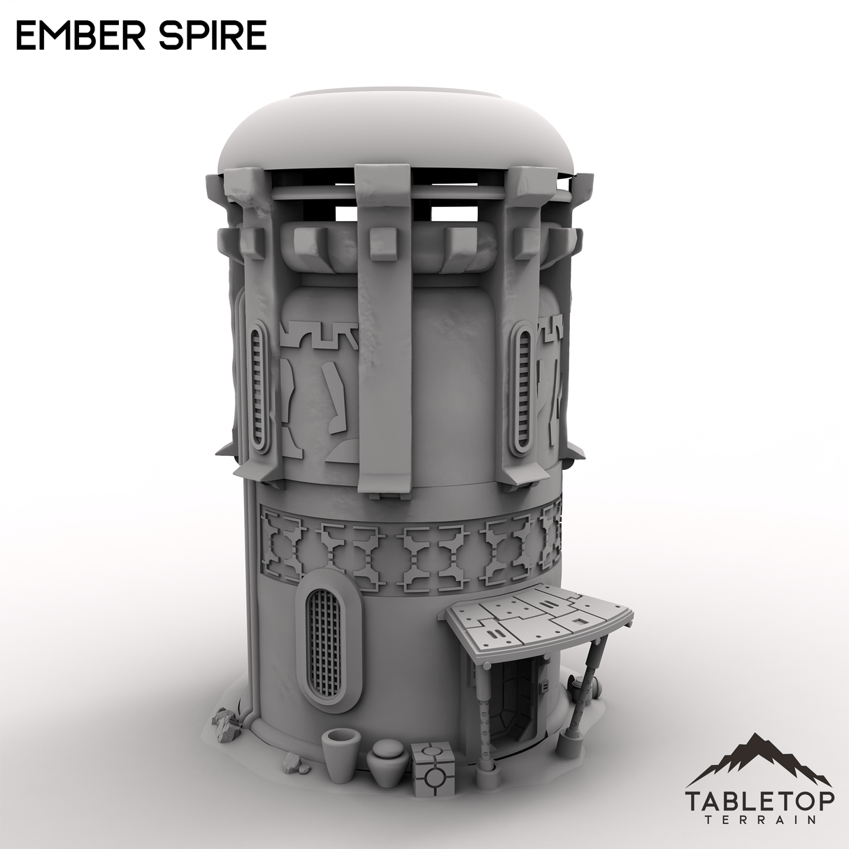 Tabletop Terrain Tower Ember Spire
