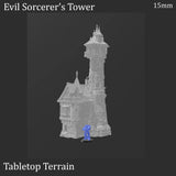 Tabletop Terrain Tower Evil Sorcerer's Tower - Fantasy Tower
