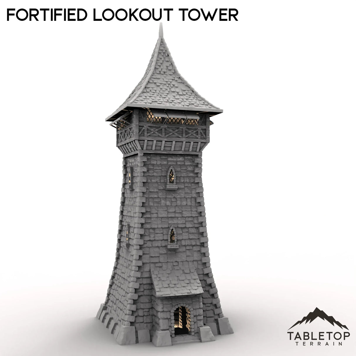 Tabletop Terrain Tower Fortified Lookout Tower