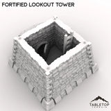 Tabletop Terrain Tower Fortified Lookout Tower