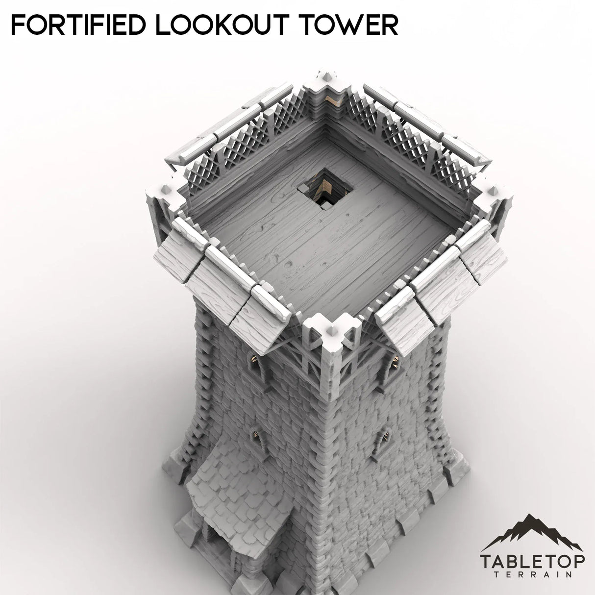 Tabletop Terrain Tower Fortified Lookout Tower