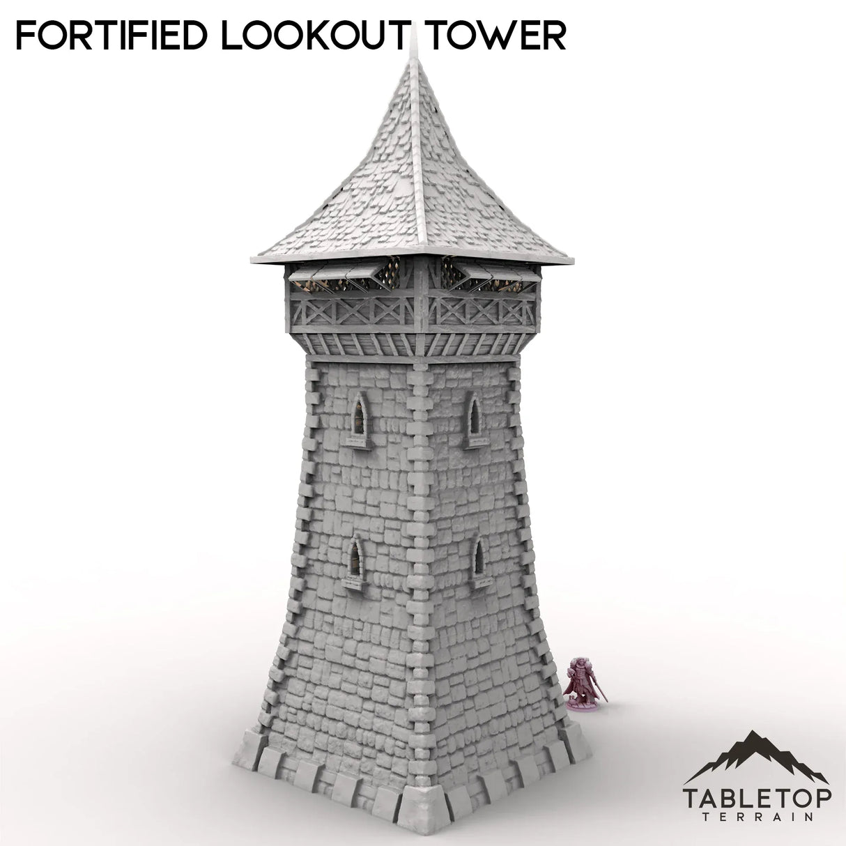 Tabletop Terrain Tower Fortified Lookout Tower