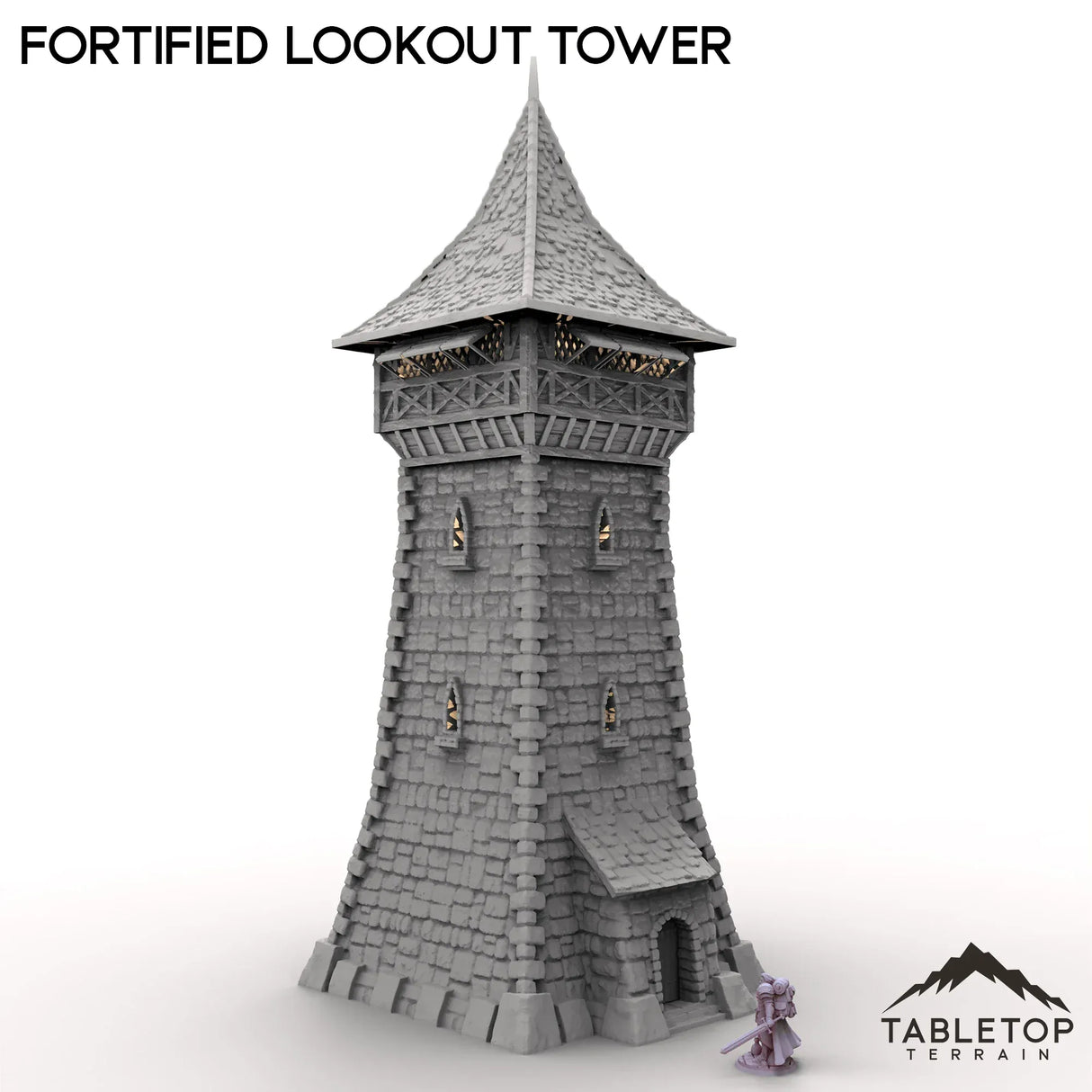 Tabletop Terrain Tower Fortified Lookout Tower