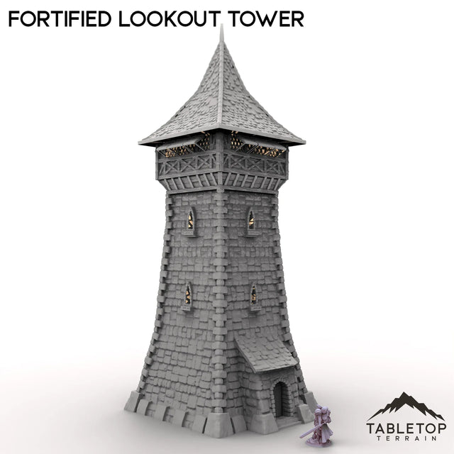 Tabletop Terrain Tower Fortified Lookout Tower