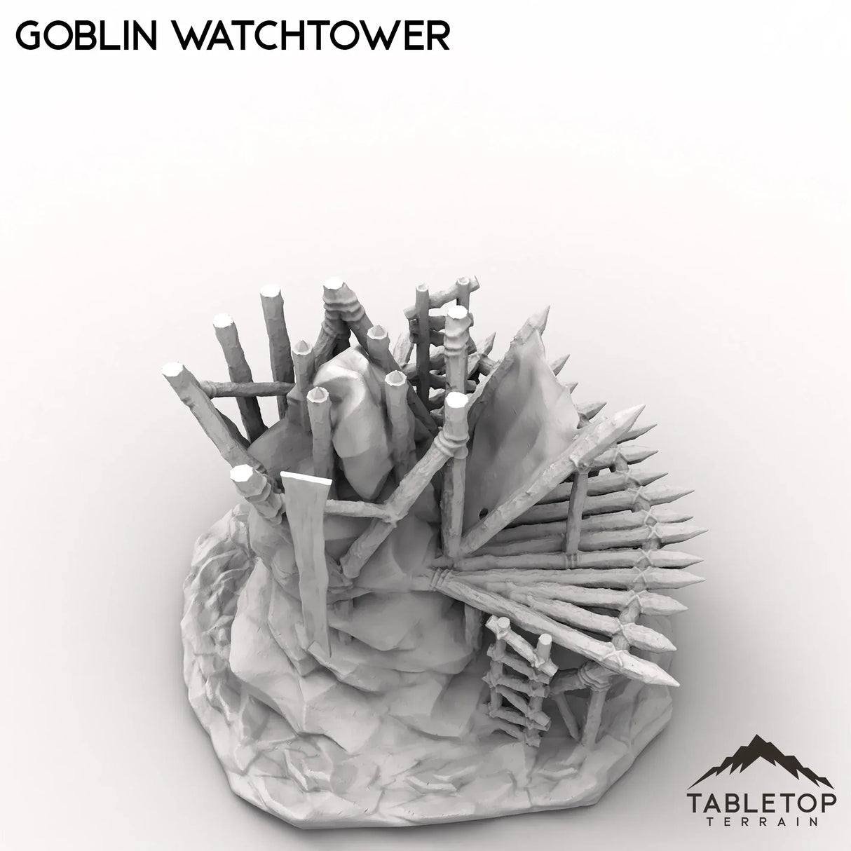 Tabletop Terrain Tower Goblin Watchtower