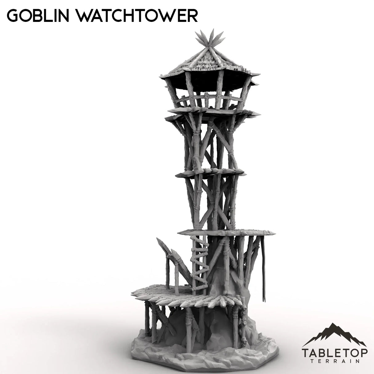 Tabletop Terrain Tower Goblin Watchtower