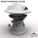 Tabletop Terrain Tower Grand Mushroom Tower
