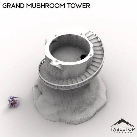 Tabletop Terrain Tower Grand Mushroom Tower
