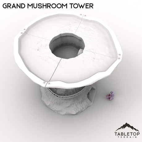 Tabletop Terrain Tower Grand Mushroom Tower