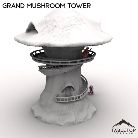 Tabletop Terrain Tower Grand Mushroom Tower