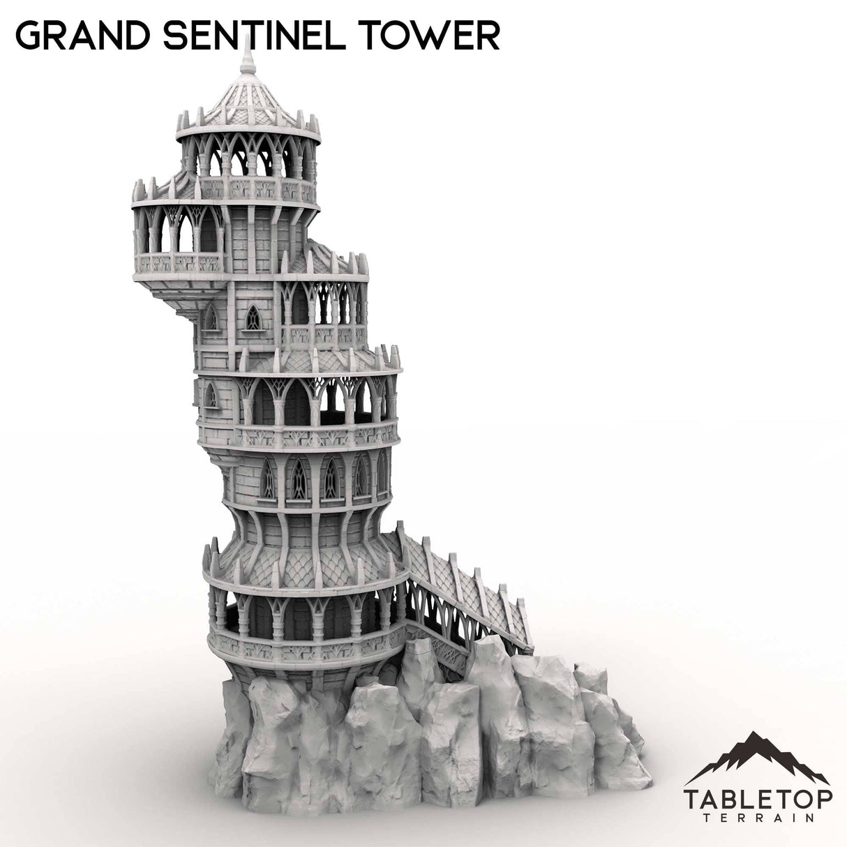 Tabletop Terrain Tower Grand Sentinel Tower