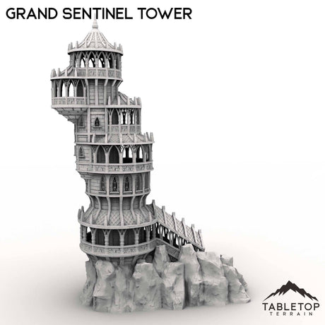 Tabletop Terrain Tower Grand Sentinel Tower