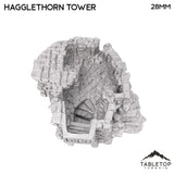 Tabletop Terrain Tower Hagglethorn Tower - Hagglethorn Hollow - Fantasy Tower