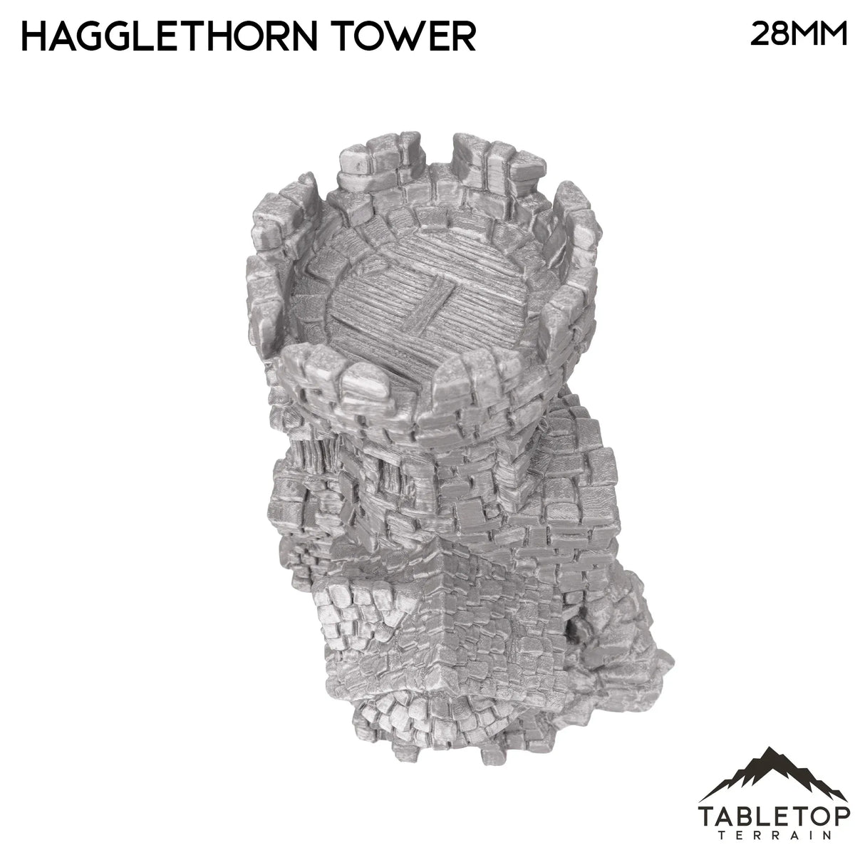 Tabletop Terrain Tower Hagglethorn Tower - Hagglethorn Hollow - Fantasy Tower