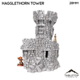 Tabletop Terrain Tower Hagglethorn Tower - Hagglethorn Hollow - Fantasy Tower