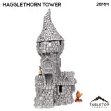 Tabletop Terrain Tower Hagglethorn Tower - Hagglethorn Hollow - Fantasy Tower