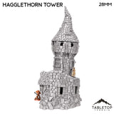 Tabletop Terrain Tower Hagglethorn Tower - Hagglethorn Hollow - Fantasy Tower