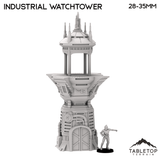 Tabletop Terrain Tower Industrial Watchtower - Futuristic City