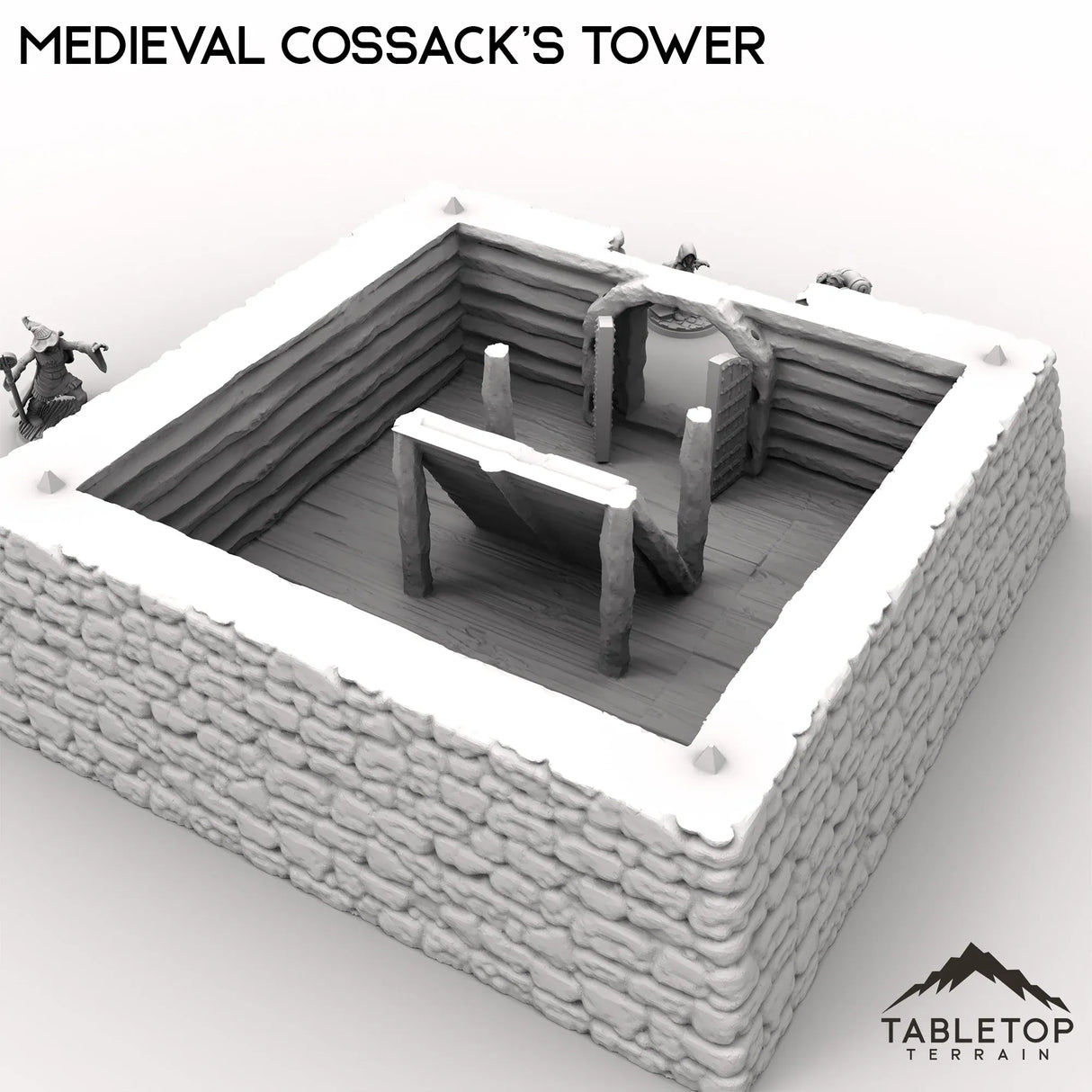 Tabletop Terrain Tower Medieval Cossack's Tower