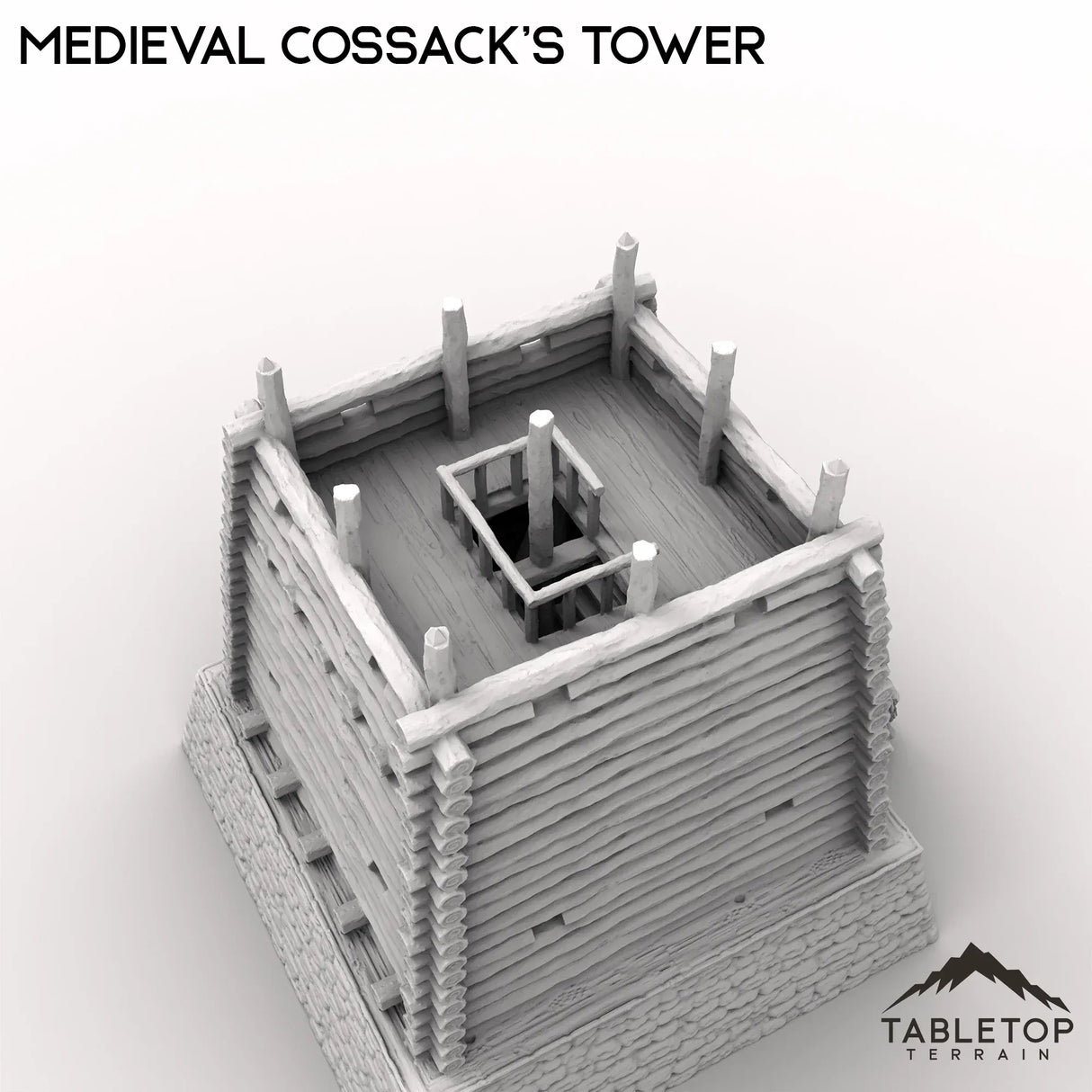 Tabletop Terrain Tower Medieval Cossack's Tower