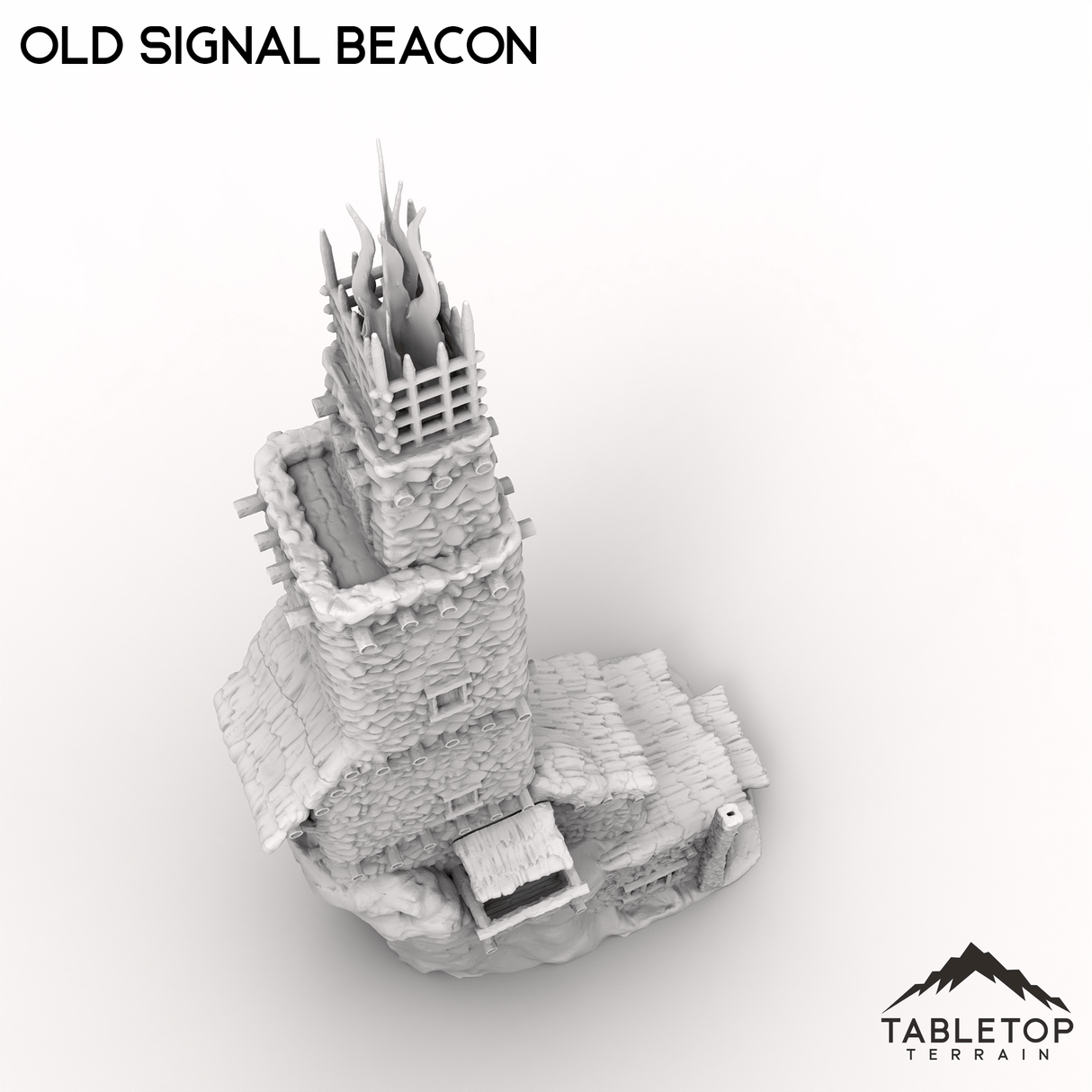 Tabletop Terrain Tower Old Signal Beacon