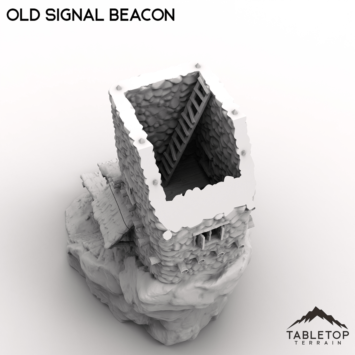 Tabletop Terrain Tower Old Signal Beacon