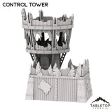 Tabletop Terrain Tower Orc Control Tower - Warpzel-1A Orc Space Program