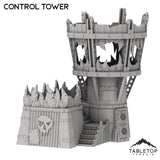 Tabletop Terrain Tower Orc Control Tower - Warpzel-1A Orc Space Program