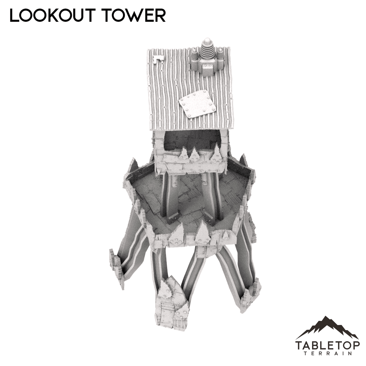 Tabletop Terrain Tower Ork Lookout Tower - Rivet City